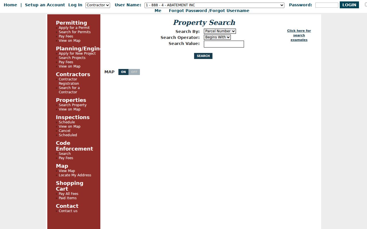 Modesto people search with eTRAKiT property and parcel fields